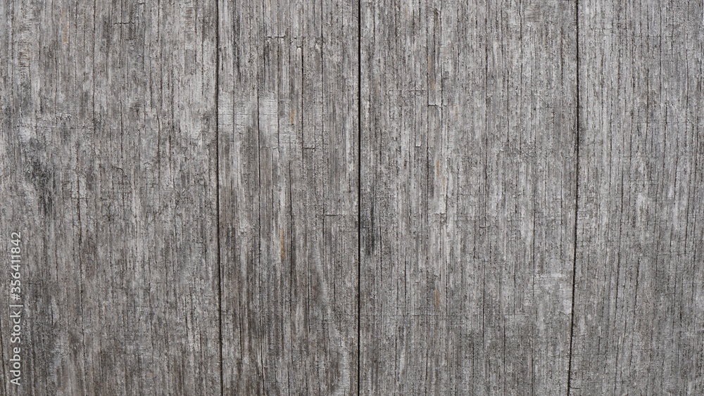 Obraz premium Weathered grey oak wood texture of an old wine barrel with a very vintage rustic look