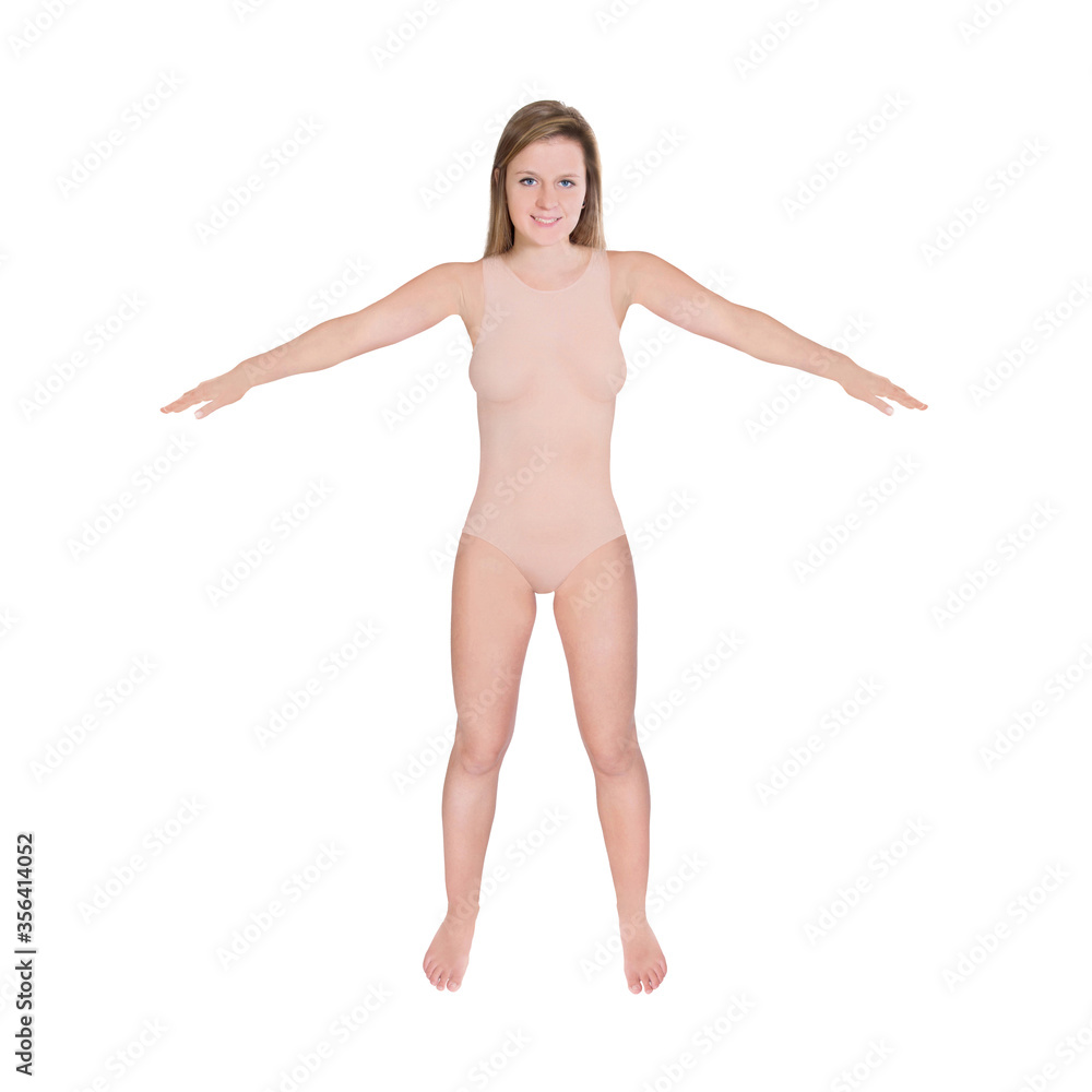 Beautiful young woman doing some exercises Beautiful young woman doing some exercises