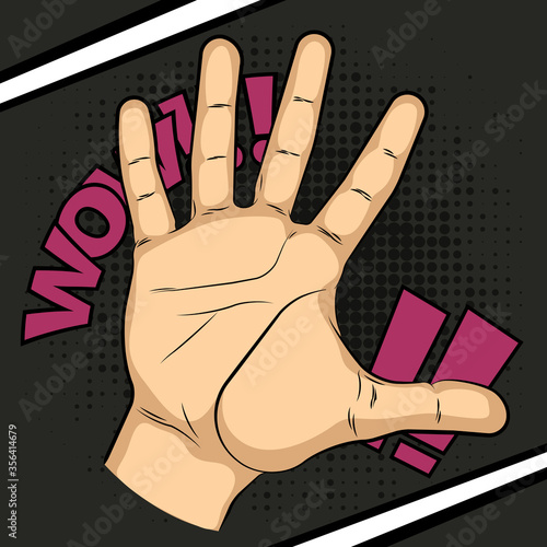 Wrist of people comics sketch picture set. Cartoon palm man's hand banner illustration. Human individual gesture of fives fingers drawing outline. People knukle gesture collection
