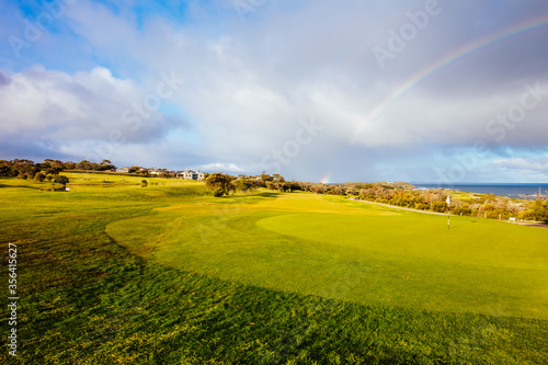 Flinders Golf Course on Mornington Peninsula Australia photo