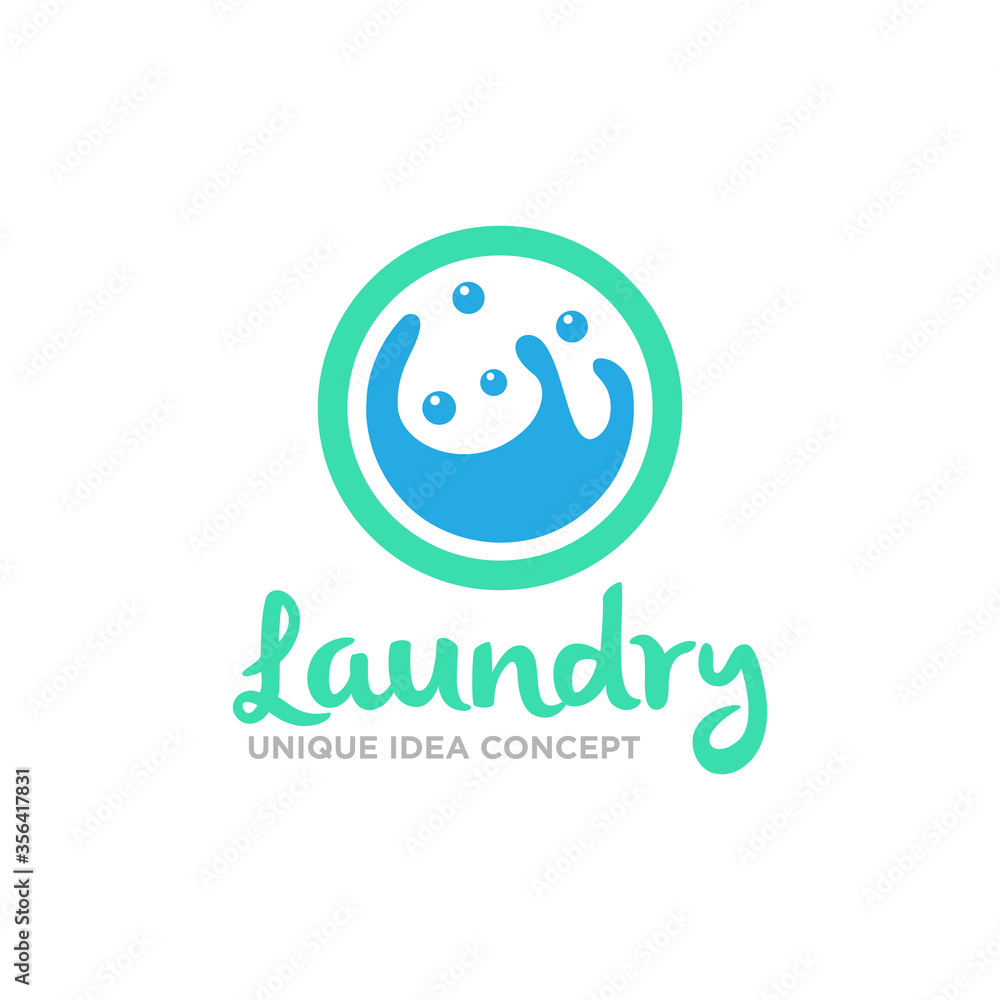 Laundry Logo Icon Design Vector Laundry Logo Icon Design Vector