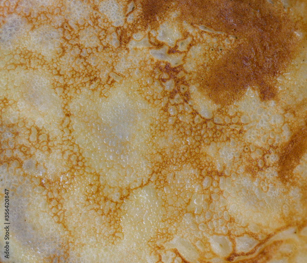 Pancake texture - abstract food background. Pancake texture - abstract food background.