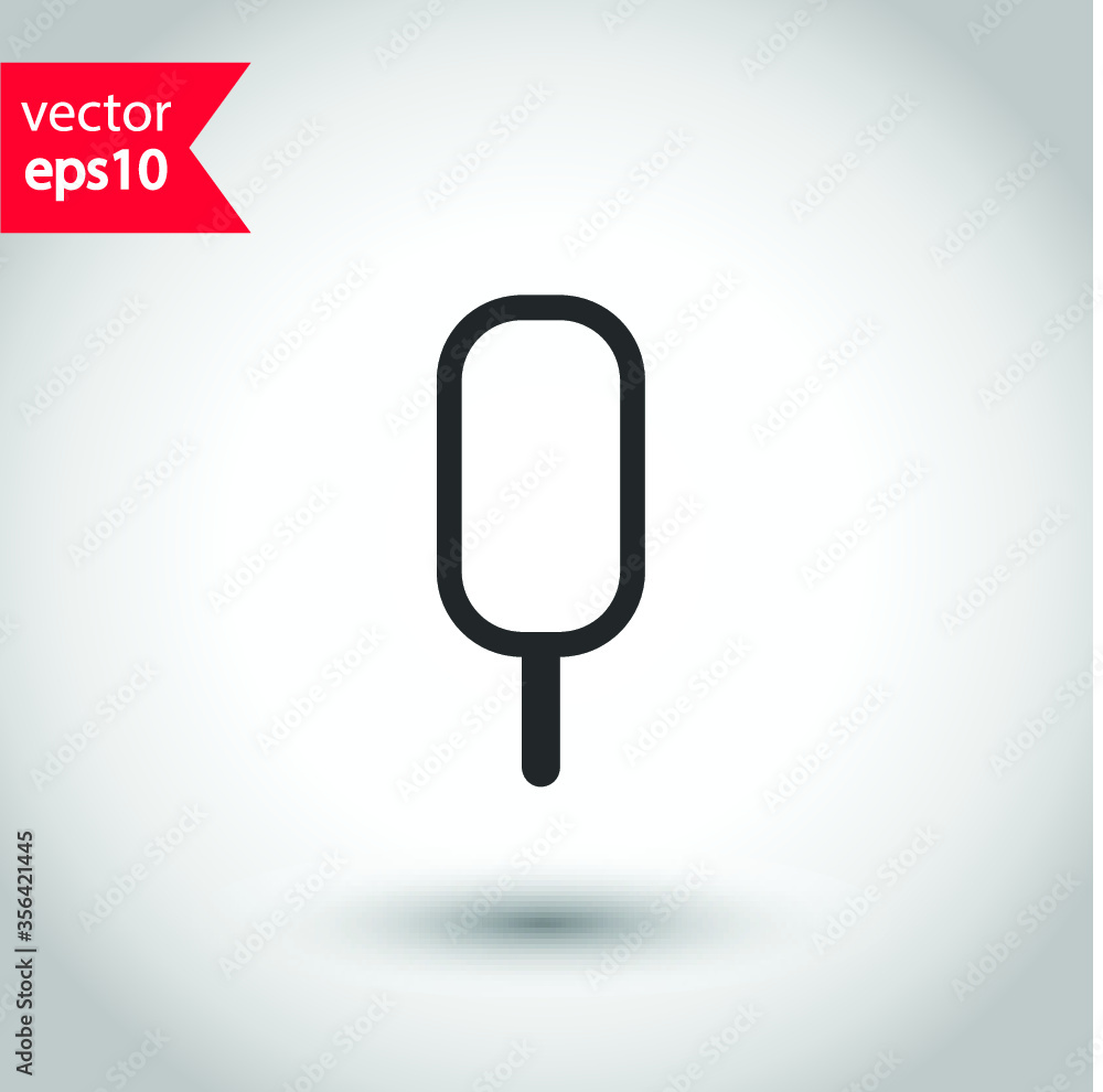 Ice Cream vector icon. Studio background. EPS 10 vector sign. Icecream flat sign design. Ice cream symbol pictogram Ice Cream vector icon. Studio background. EPS 10 vector sign. Icecream flat sign design. Ice cream symbol pictogram