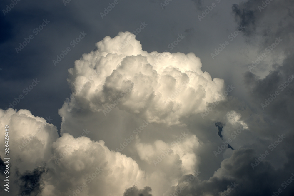Dramatic clouds. Dramatic clouds.