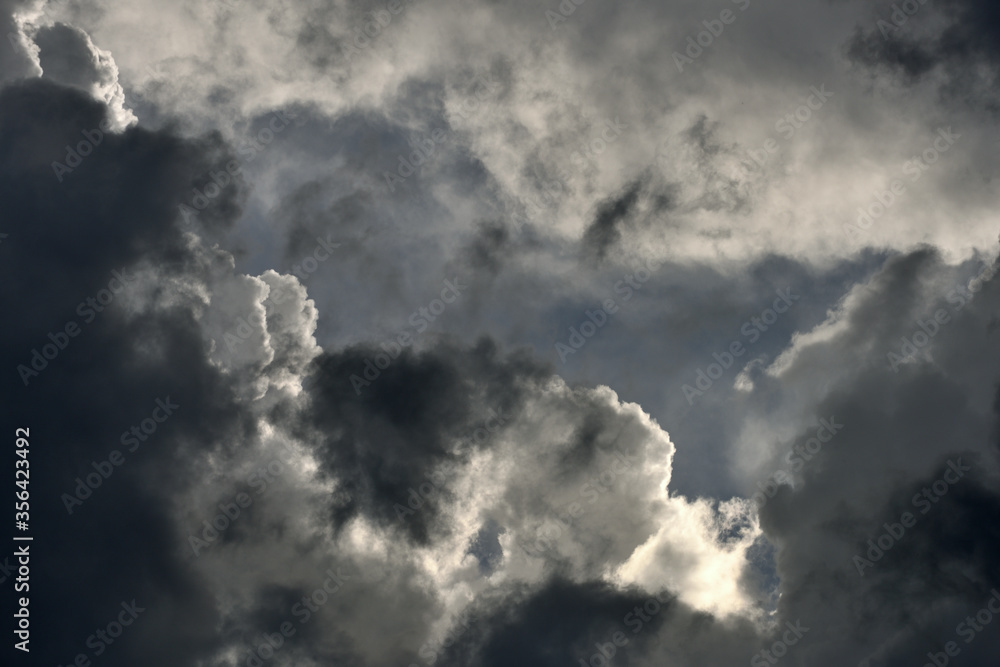 Fototapeta premium Dramatic clouds.