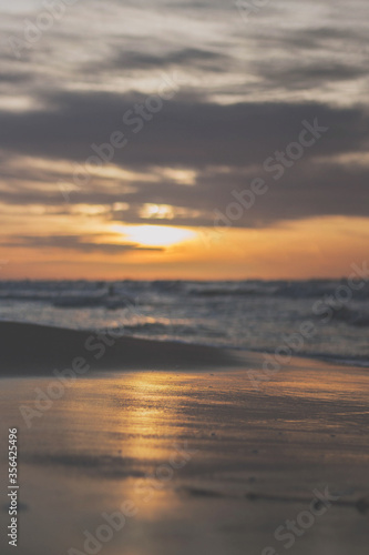 Wallpaper Mural Sunset on the coast of the Baltic Sea in November Torontodigital.ca