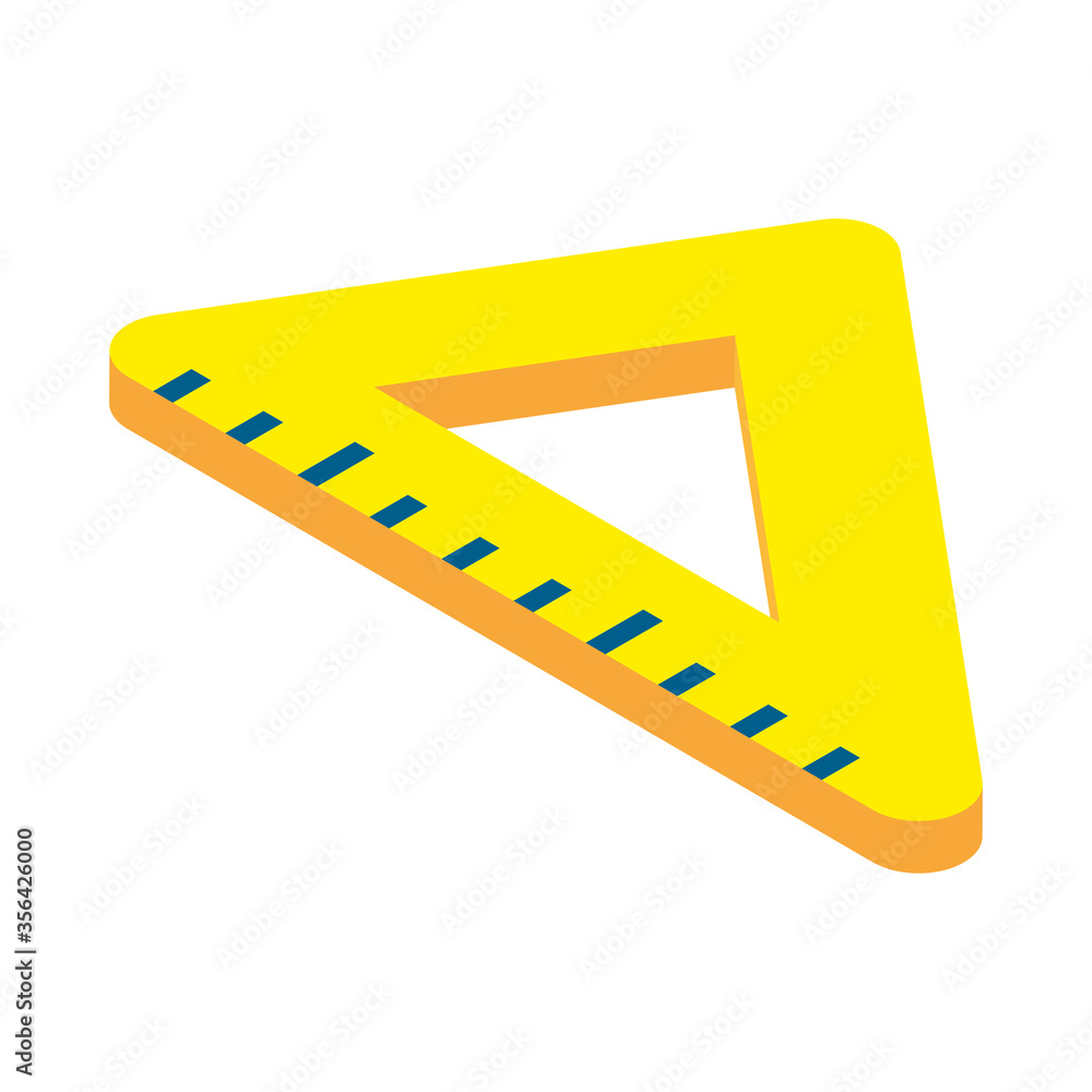 triangle rule supply school icon triangle rule supply school icon