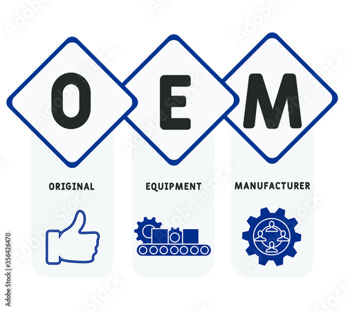 OEM Original Equipment Manufacturer, acronym concept
