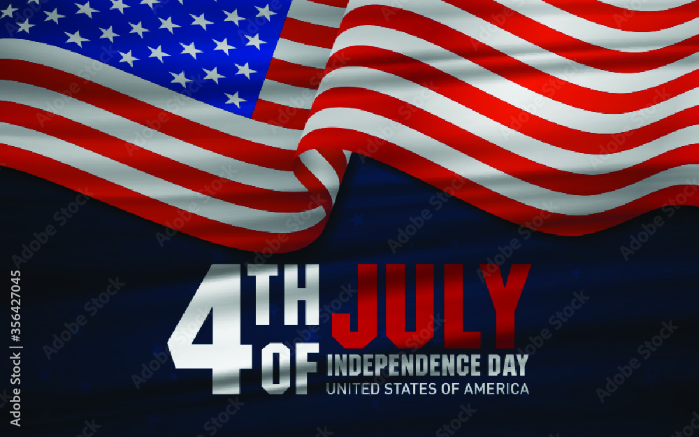 Fototapeta premium 4th july usa independence day celebration 01