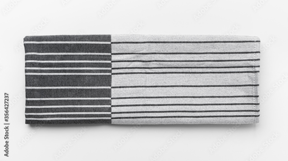 kitchen cloth isolated on white background, close up kitchen cloth isolated on white background, close up