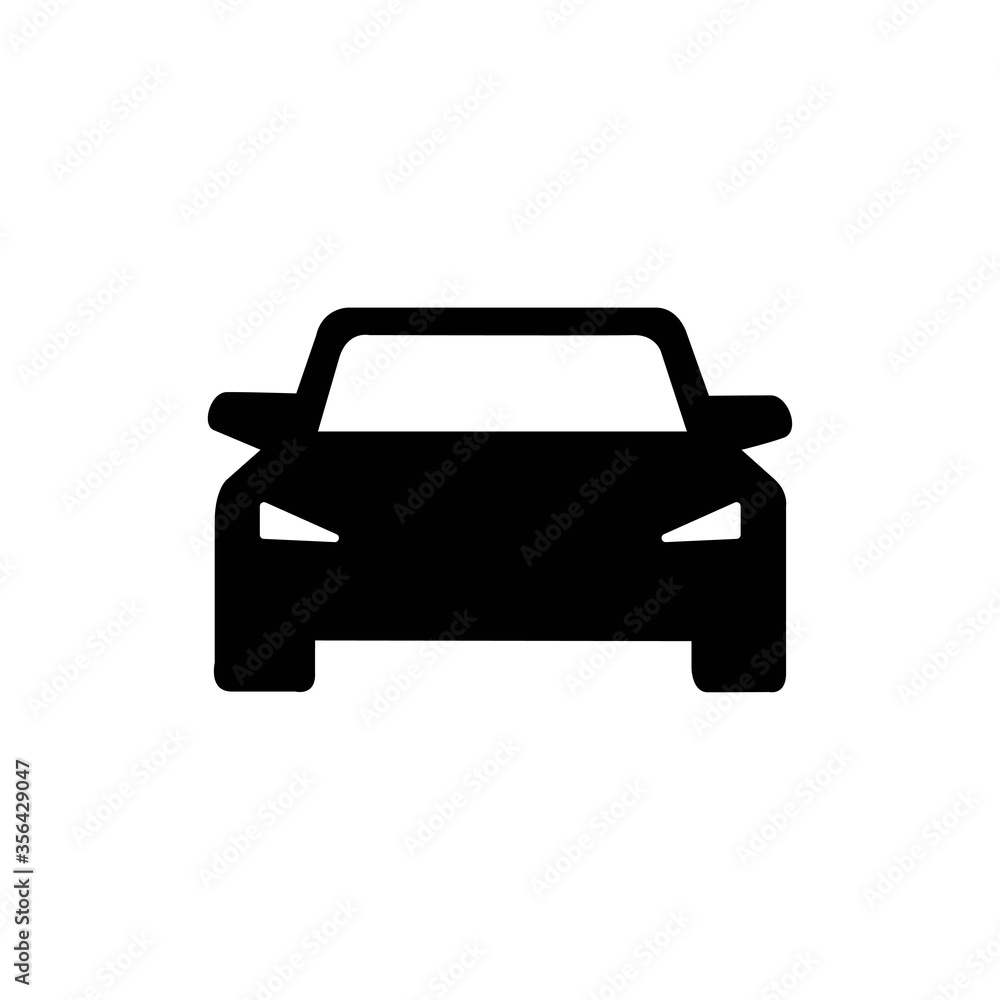 Car icon.car icon vector on white background. Vector illustration.