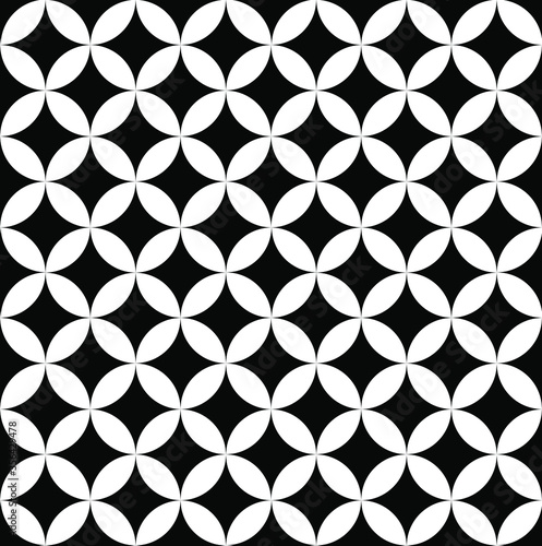 black and white seamless pattern