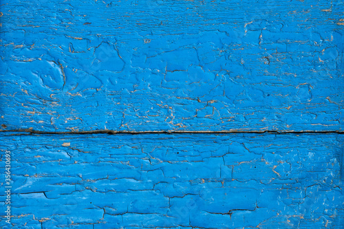 Beautiful blue wood texture for the background. blue on wooden boards. blue sea background