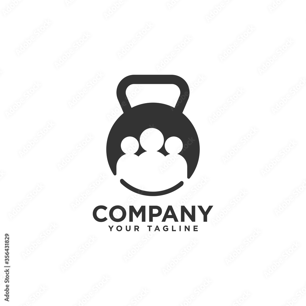 Obraz premium Fitness Center Logo Design Template