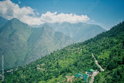 Auli Hills View from Ropeway