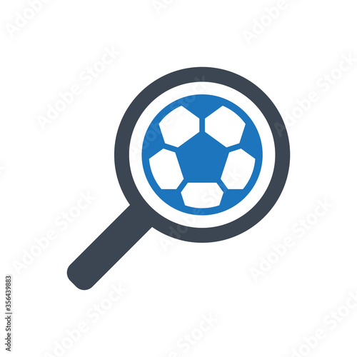 Football match search icon