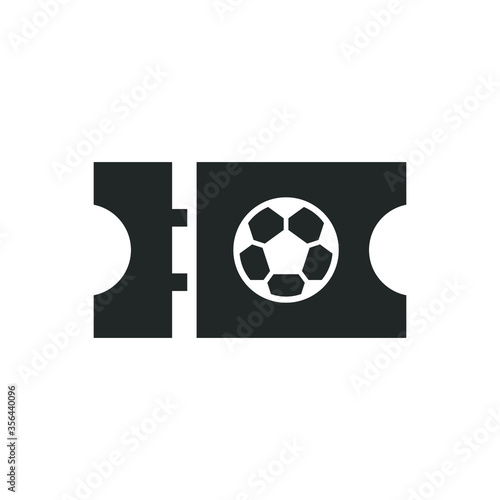 Soccer ticket icon