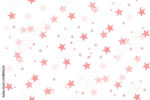 pink stars background seamless pattern soft pink and white colors, starry wallpaper