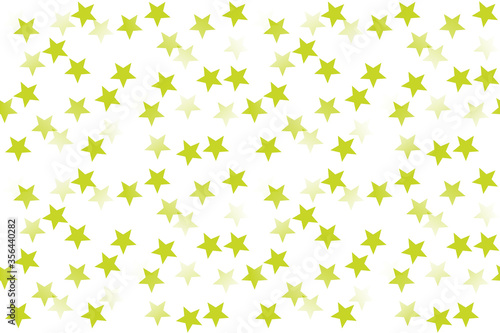 seamless background with stars on white