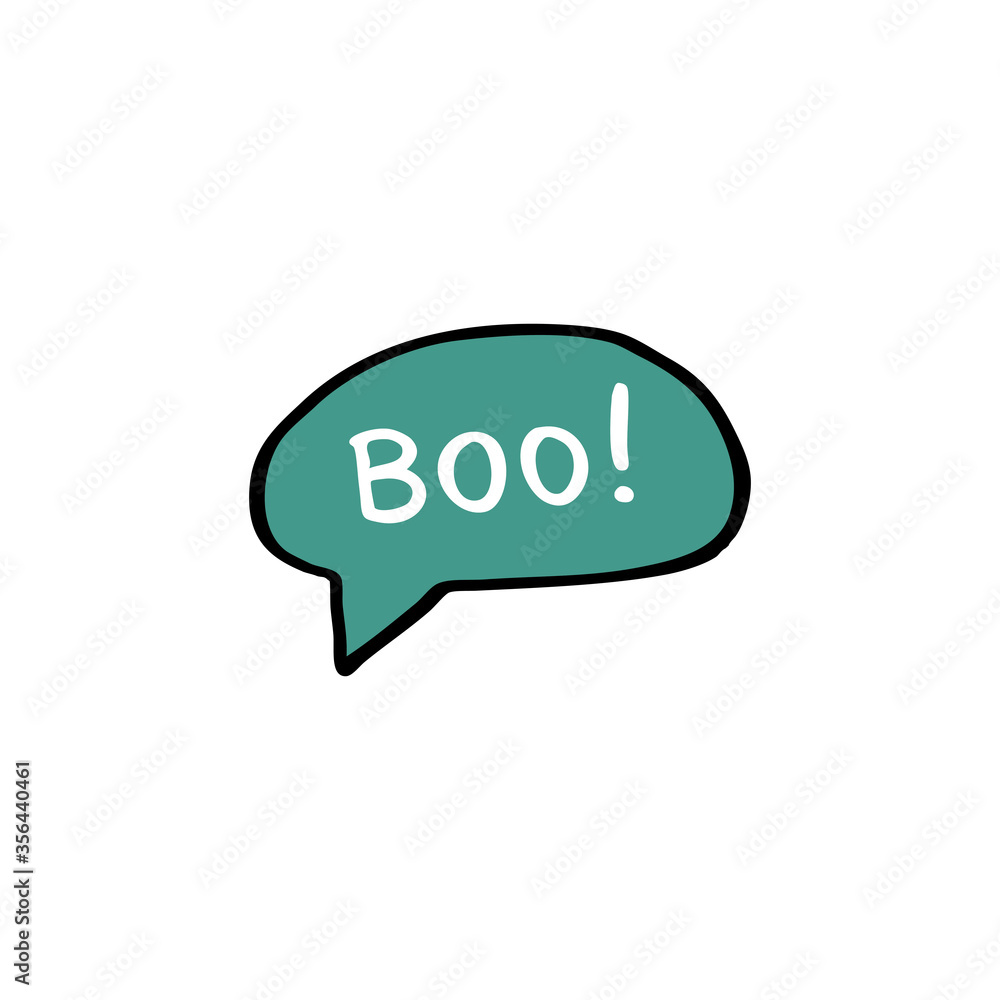 speech bubble doodle icon, vector illustration speech bubble doodle icon, vector illustration
