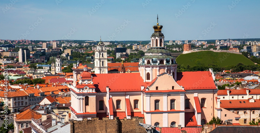 Obraz premium View of Vilnius
