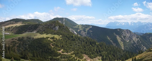 Bergpanorama mit dem Geigelstein