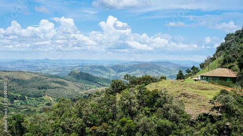 Beautiful and bucolic landscape in Aiuruoca  Minas Gerais  Brazil