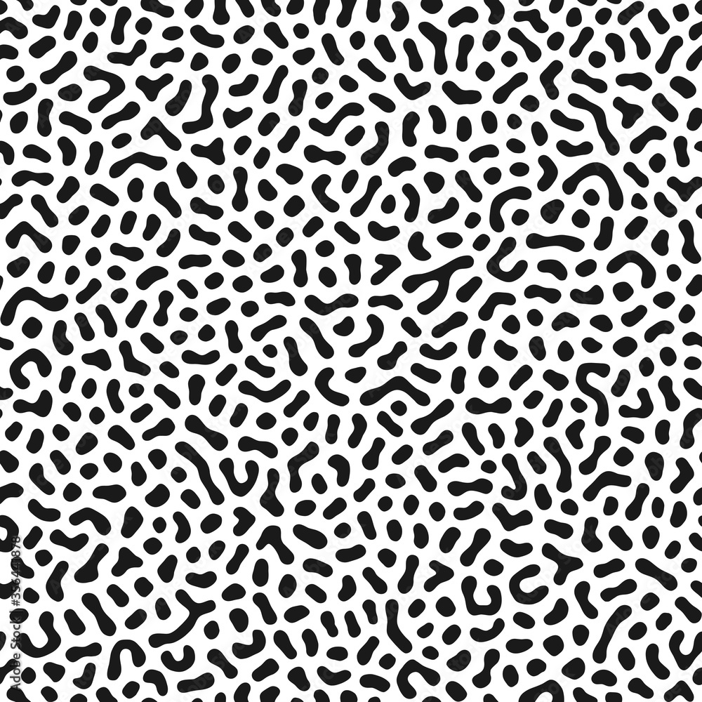 Vector seamless maze pattern. Organic irregular rounded lines. Vector seamless maze pattern. Organic irregular rounded lines.