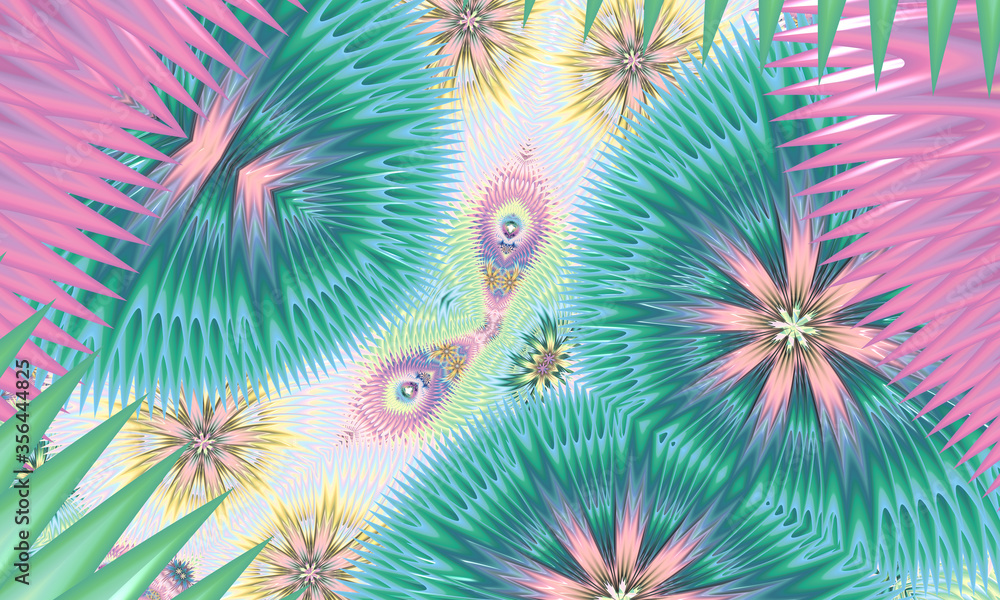 Beautiful abstract background for art projects, cards, business, posters. 3D illustration, computer-generated fractal Beautiful abstract background for art projects, cards, business, posters. 3D illustration, computer-generated fractal