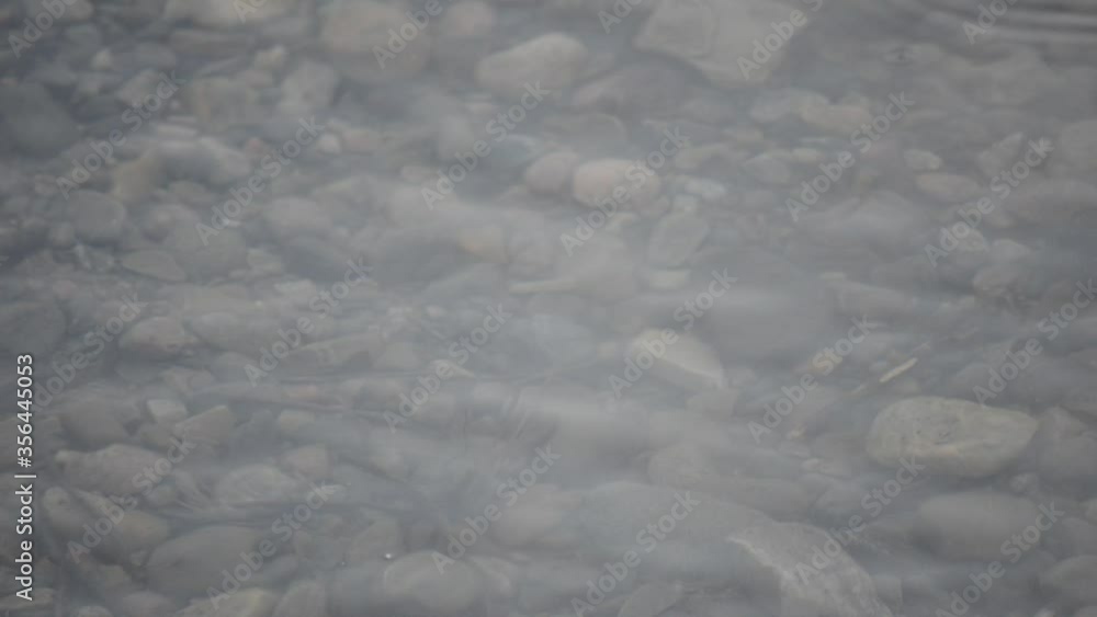 river water over rocky bottom river water over rocky bottom