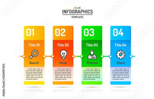 Infographics creative concept, business info templates option, data label plan.