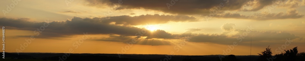Sunset Breckerfeld-Wengeberg 27.05.2020 Panorama