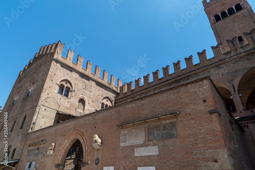 Palazzo Re Enzo Piazza Maggiore di Bologna Italy