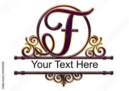 Monogram, Kunst, Luxus, Logo