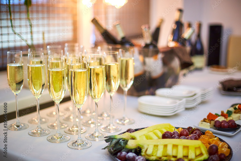 Fototapeta premium buffet reception snacks