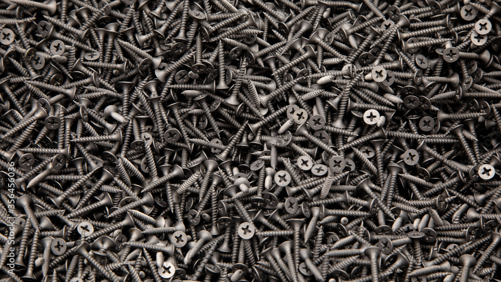 black screws are sold by weight, a background of black screws for advertising building stores black screws are sold by weight, a background of black screws for advertising building stores