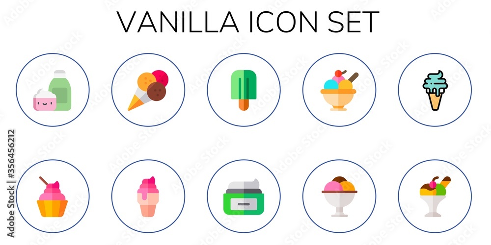 Modern Simple Set of vanilla Vector flat Icons Modern Simple Set of vanilla Vector flat Icons