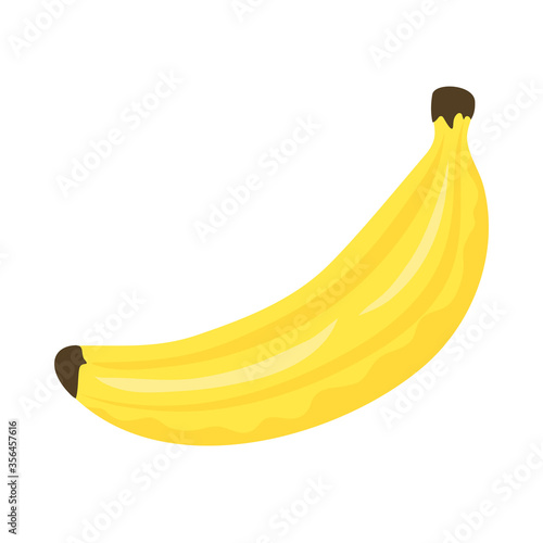 banana fresh fruit healthy icon