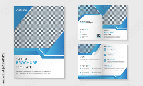 Business brochure template design
