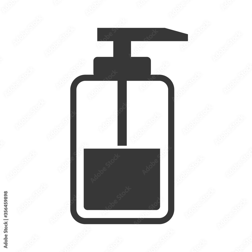 icon soap dispenser vector illustration concept icon soap dispenser vector illustration concept