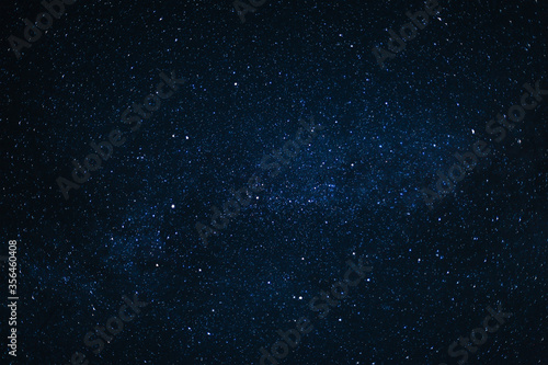 Night sky with milky way. Natural image.