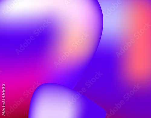 Background style abstract liquid splash bubble