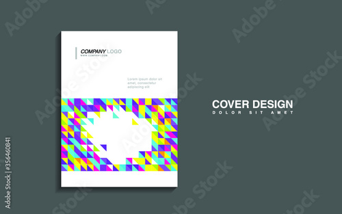 Wallpaper Mural modern business brochure leaflet flyer
 Torontodigital.ca