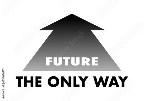 Tapety artystyczne Aphorism art - The only way
