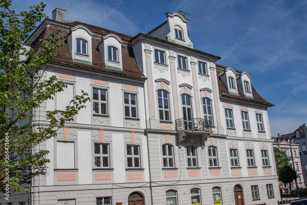 Historische Architektur in Augsburg - Gartenhaus der Schaezlers
