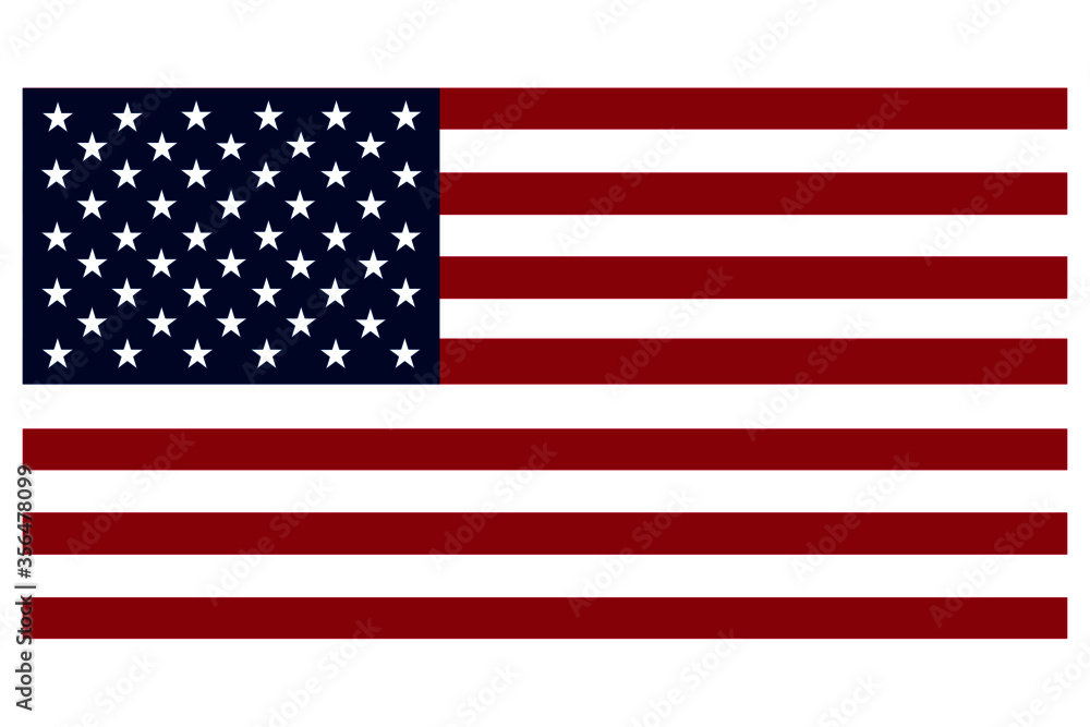 United States of America Flag vector graphic United States of America Flag vector graphic