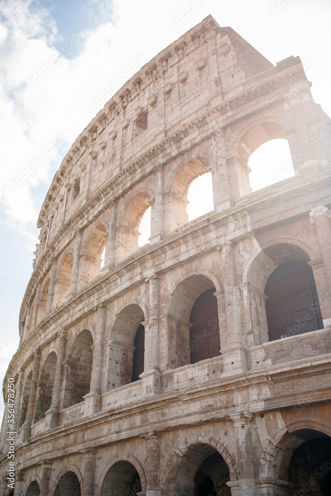 Roman holidays in one of the most visited cities in the world. Colosseo.
