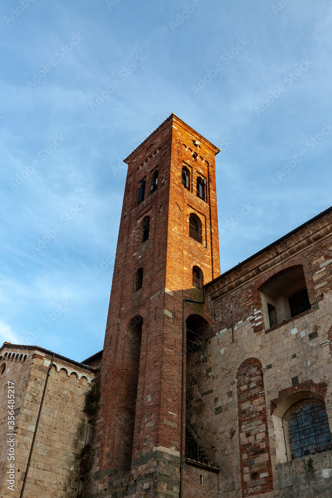 bell tower in Lucca