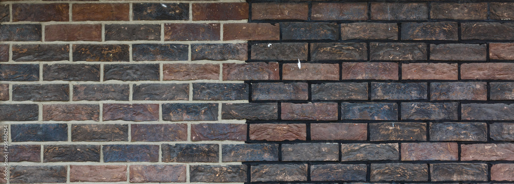 red brick wall texture grunge background with vignetted corners, may use to interior design red brick wall texture grunge background with vignetted corners, may use to interior design