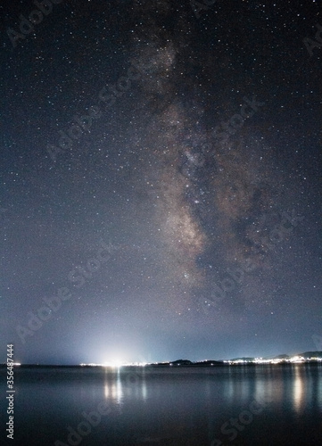 night sky with stars © Κωνσταντίνος Μαυρόκο